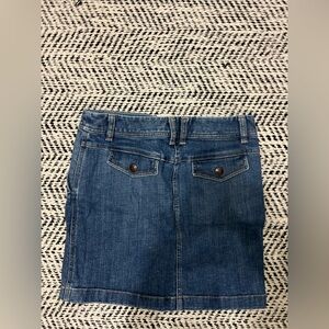 Loft Jean Skirt